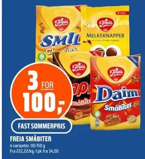 Coop Obs FREIA SMÅBITER tilbud