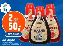 Coop Obs COOP SYLTETØY tilbud