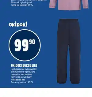 Coop Obs OKIDOKI BUKSE EIRE tilbud