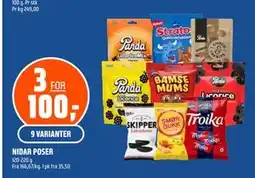 Coop Obs NIDAR POSER tilbud
