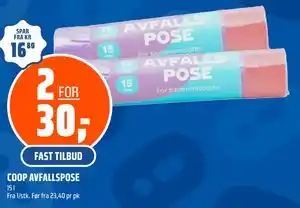 Coop Obs COOP AVFALLSPOSE tilbud