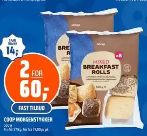 Coop Obs COOP MORGENSTYKKER tilbud