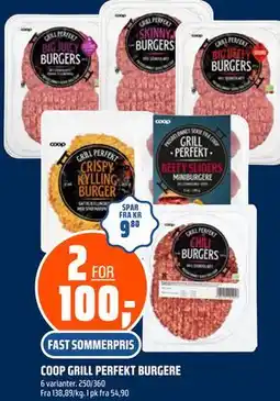 Coop Obs COOP GRILL PERFEKT BURGERE tilbud