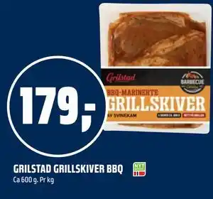 Coop Obs GRILSTAD GRILLSKIVER BBQ tilbud