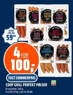 Coop Obs COOP GRILL PERFEKT PØLSER tilbud