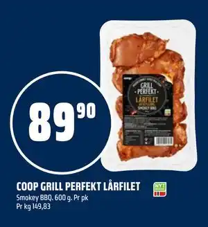 Coop Obs COOP GRILL PERFEKT LÅRFILET tilbud