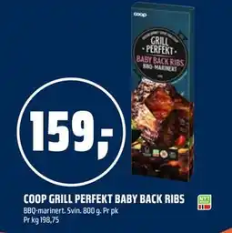 Coop Obs COOP GRILL PERFEKT BABY BACK RIBS tilbud