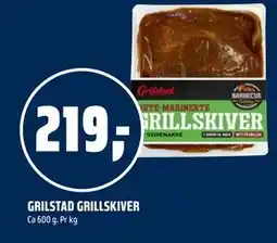 Coop Obs GRILSTAD GRILLSKIVER tilbud
