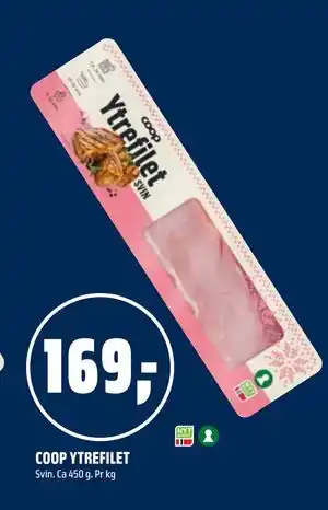 Coop Obs COOP YTREFILET tilbud