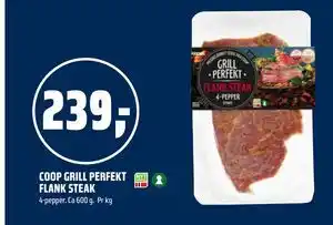 Coop Obs COOP GRILL PERFEKT FLANK STEAK tilbud