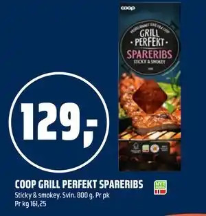 Coop Obs COOP GRILL PERFEKT SPARERIBS tilbud