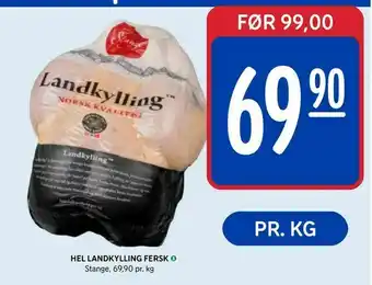 Rema 1000 Hel landkylling fersk tilbud