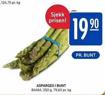 Rema 1000 Asparges bama tilbud