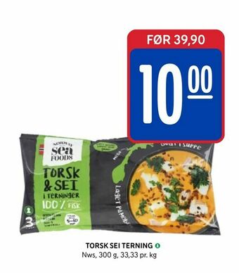 Rema 1000 Torsk sei terning tilbud