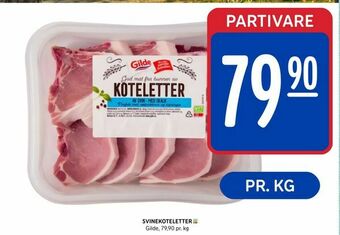 Rema 1000 Svinekoteletter tilbud