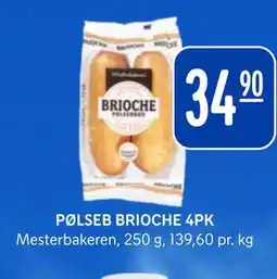 Rema 1000 PØLSE BRIOCHE 4PK tilbud