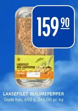 Rema 1000 LAKSEFILET M/LIMEPEPPER tilbud