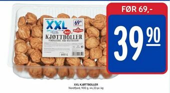 Rema 1000 Xxl kjøttboller tilbud