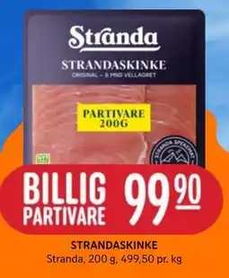 Rema 1000 STRANDASKINKE tilbud