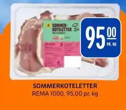 Rema 1000 SOMMERKOTELETTER tilbud