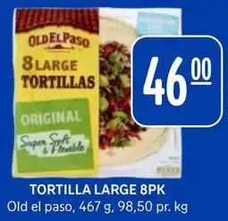 Rema 1000 TORTILLA LARGE 8PK tilbud