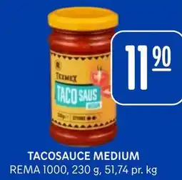 Rema 1000 TACOSAUCE MEDIUM tilbud