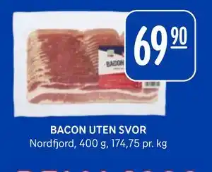 Rema 1000 BACON UTEN SVOR tilbud