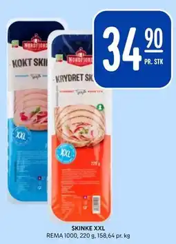 Rema 1000 SKINKE XXL tilbud