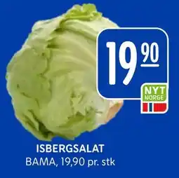 Rema 1000 ISBERGSALAT tilbud
