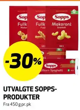 Bunnpris UTVALGTE SOPPS-PRODUKTER tilbud
