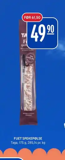 Rema 1000 FUET SPEKEPØLSE tilbud