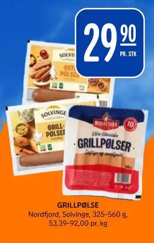 Rema 1000 GRILLPØLSE tilbud
