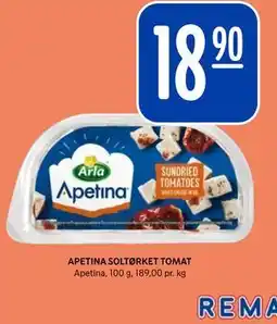 Rema 1000 APETINA SOLTØRKET TOMAT tilbud