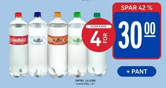 Rema 1000 Taffel 1,5 liter tilbud