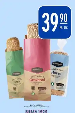 Rema 1000 GROVT & GODT BRØD tilbud