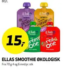 Bunnpris ELLAS SMOOTHIE ØKOLOGISK tilbud