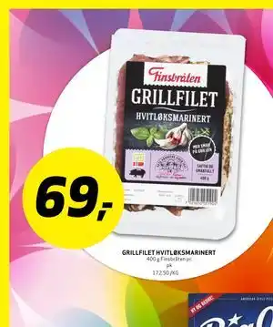 Bunnpris GRILLFILET HVITLØKSMARINERT tilbud