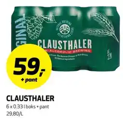 Bunnpris CLAUSTHALER tilbud