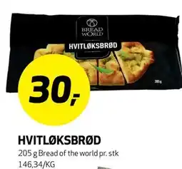 Bunnpris HVITLØKSBRØD tilbud