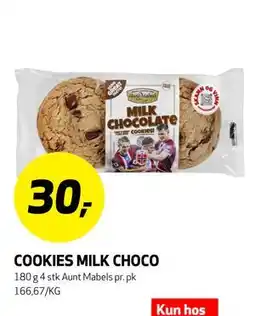 Bunnpris COOKIES MILK CHOCO tilbud