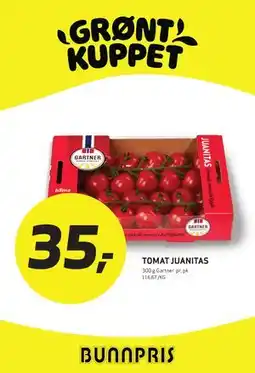 Bunnpris TOMAT JUANITAS tilbud