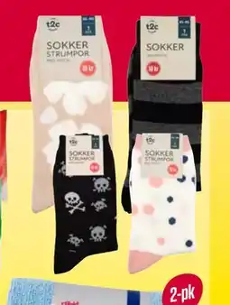 Europris t2c Sokker / Strømpor tilbud