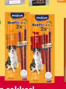 Europris Vitakraft Beefstick tilbud