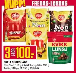 Europris FREIA SJOKOLADE tilbud
