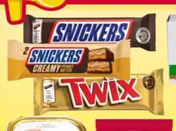 Europris Snickers / Twix tilbud