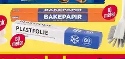 Europris Bakepapir / Plastfolie tilbud
