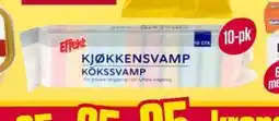 Europris Effekt Kjøkkensvamp tilbud