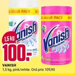 Europris VANISH tilbud
