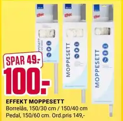 Europris EFFEKT MOPPESETT tilbud
