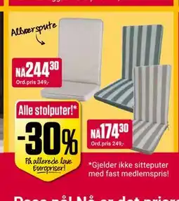 Europris Alle stolputer! tilbud